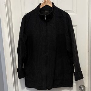 Hilary Radley charcoal grey jacket